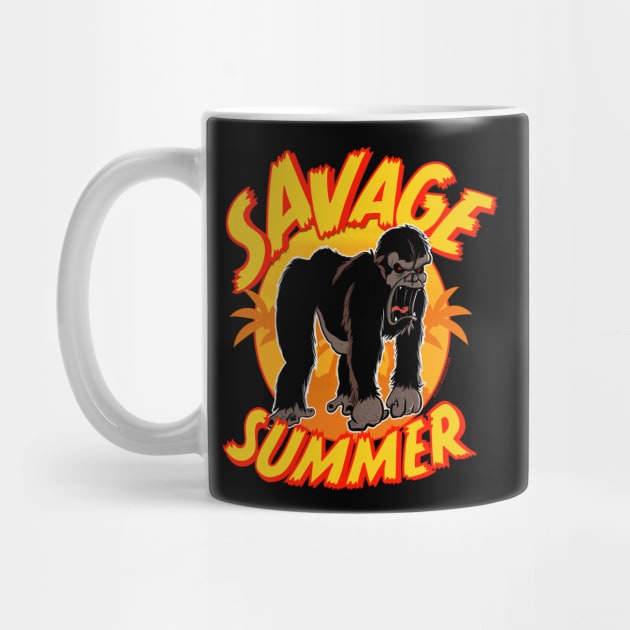 Savage Summer, with outline by Daily Detour